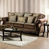 Joselyn Brown Sofa by Furniture of America at Eve Furniture