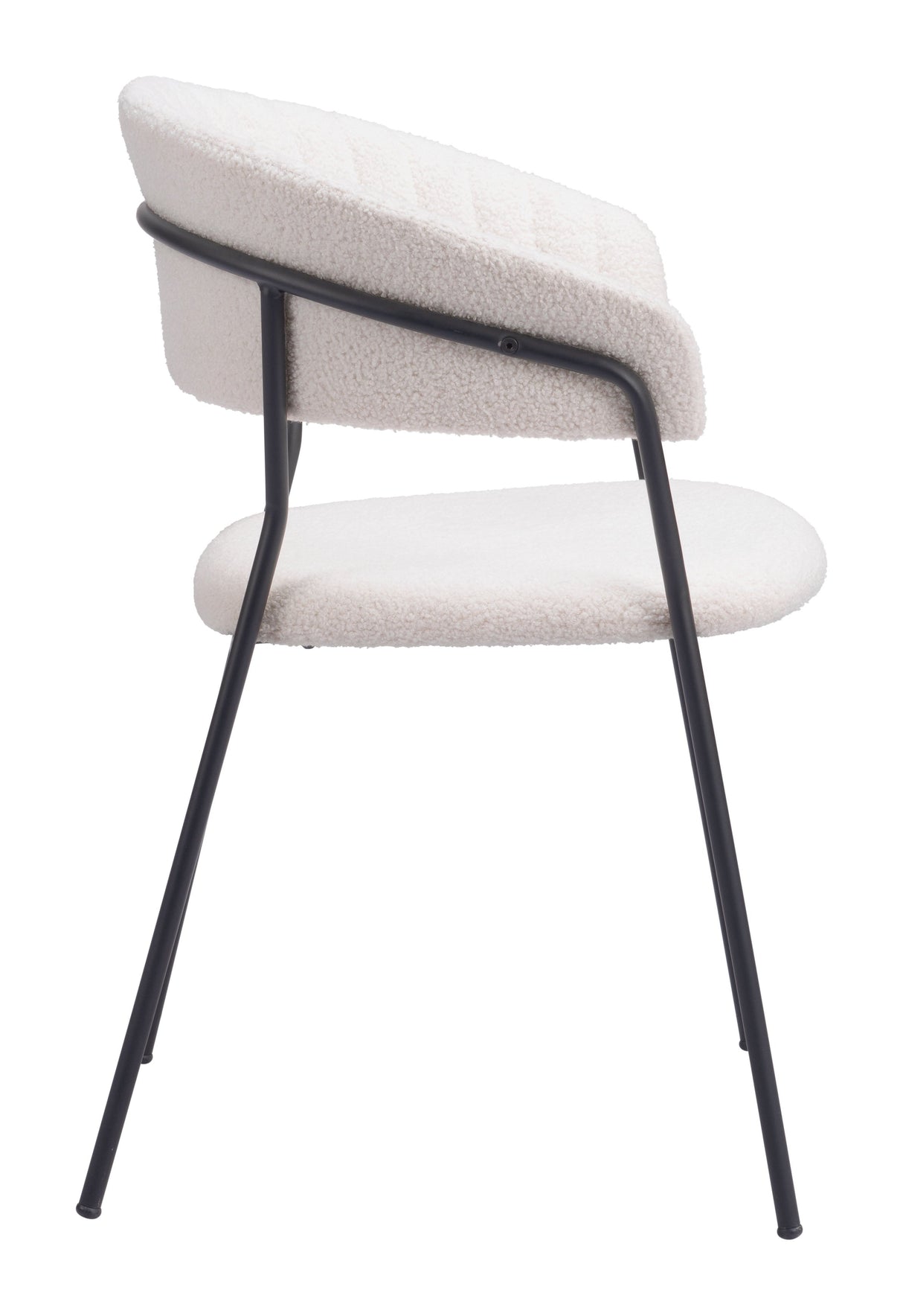 Josephine Cream Dining Chair (Set of 2) by Zuomod at Eve Furniture