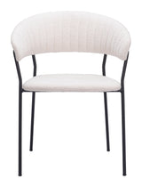 Josephine Cream Dining Chair (Set of 2) by Zuomod at Eve Furniture