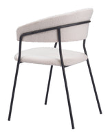 Josephine Cream Dining Chair (Set of 2) by Zuomod at Eve Furniture
