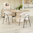 Josephine Cream Dining Chair (Set of 2) by Zuomod at Eve Furniture