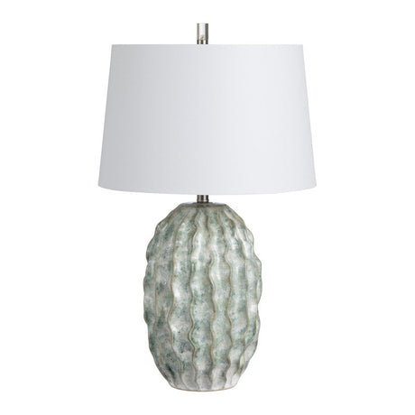 Josephine Green Table Lamp by Crestview at Eve Furniture