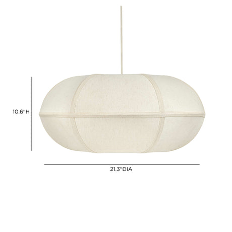 Josephine Oblong Pendant Lamp by TOV Furniture at Eve Furniture