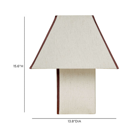 Josephine Pyramid Table Lamp by TOV Furniture at Eve Furniture