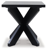 JOSHYARD Black End Table