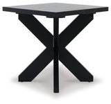 JOSHYARD Black End Table