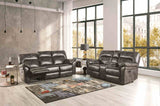 Josias Dark Gray Sofa by Furniture of America at Eve Furniture