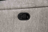 Josias Light Gray Reclining Sofa by Furniture of America at Eve Furniture
