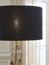 Josney Antique Gold Finish Table Lamp by Ashley at Eve Furniture