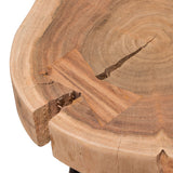 Joss Natural Acacia Rectangular Coffee Table by Diamond Sofa at Eve Furniture