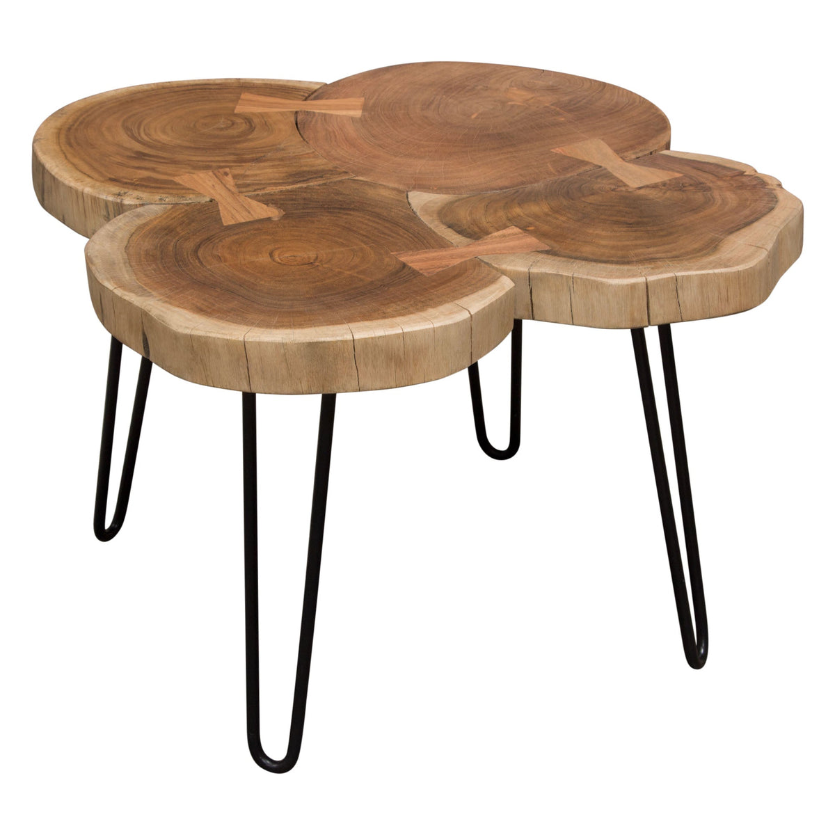 Joss Natural Square Coffee Table by Diamond Sofa at Eve Furniture