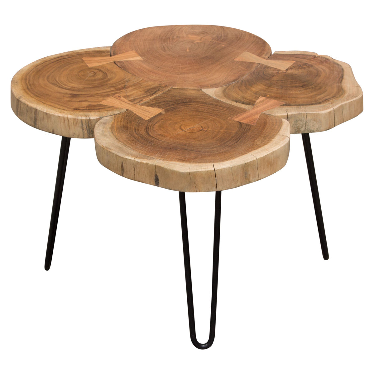 Joss Natural Square Coffee Table by Diamond Sofa at Eve Furniture