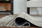 Jossen Ivory/Gray Large Rug by Ashley at Eve Furniture