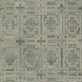 Jossland Green/Ivory Large Rug by Ashley at Eve Furniture