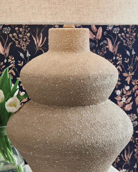Jossleigh Beige Table Lamp by Ashley at Eve Furniture