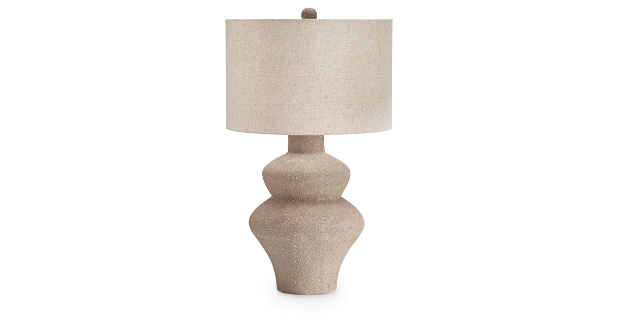 Jossleigh Beige Table Lamp by ASHLEY FURNITURE at Eve Furniture