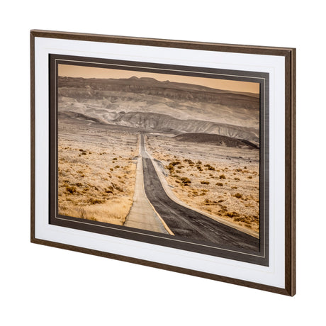 Journey Onwards by Frank Assaf a Hand Embellished Textured Framed Art Photograph Matted under Glass by Mercana at Eve Furniture