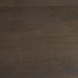 Jovani Solid Dark Brown Mango Wood Round Dining Table by Mercana at Eve Furniture