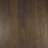 Jovani Solid Dark Brown Mango Wood Round Dining Table by Mercana at Eve Furniture