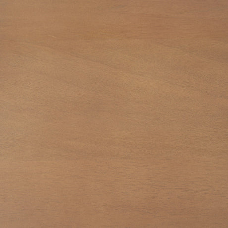 Jovani Solid Light Brown Mango Wood Round Dining Table by Mercana at Eve Furniture