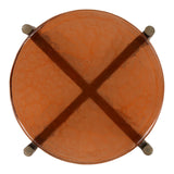 Jovanna Side Table by Dovetail at Eve Furniture