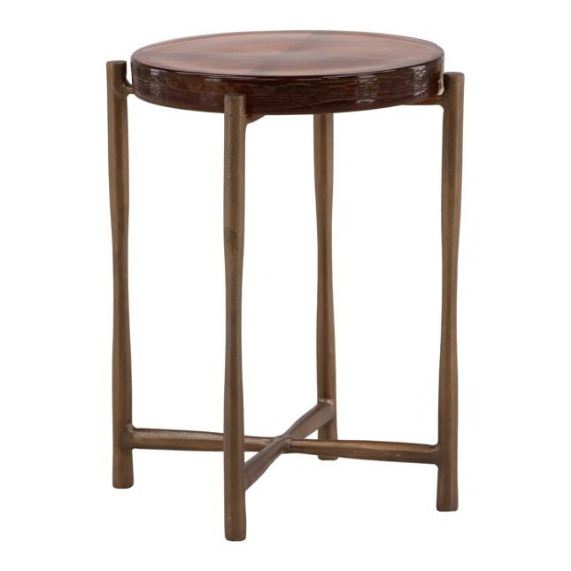 Jovanna Side Table by Dovetail at Eve Furniture