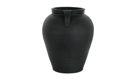 Jovi Vase Black Terracotta by Moe's Home at Eve Furniture