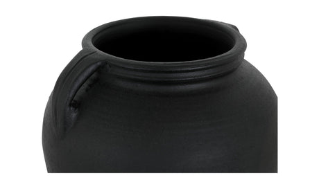 Jovi Vase Black Terracotta by Moe's Home at Eve Furniture