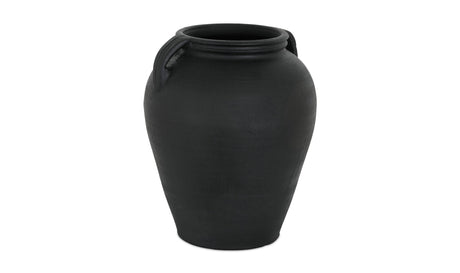 Jovi Vase Black Terracotta by Moe's Home at Eve Furniture