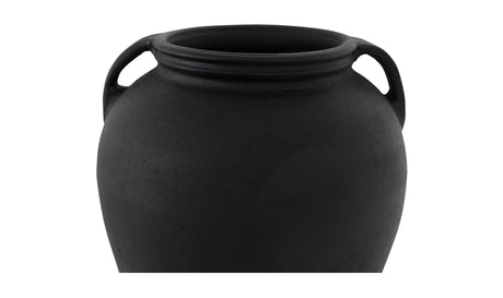 Jovi Vase Black Terracotta by Moe's Home at Eve Furniture