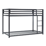 Jovie Black Metal Twin/Twin Bunk Bed by Homelegance at Eve Furniture