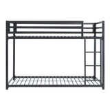 Jovie Black Metal Twin/Twin Bunk Bed by Homelegance at Eve Furniture