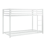 Jovie White Metal Twin/Twin Bunk Bed by Homelegance at Eve Furniture