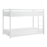 Jovie White Metal Twin/Twin Bunk Bed by Homelegance at Eve Furniture