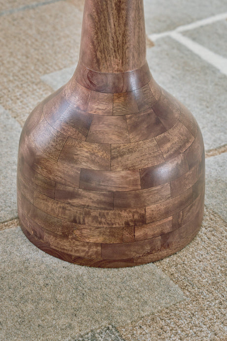 Joville Medium Brown Accent Table by Ashley at Eve Furniture