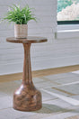 Joville Medium Brown Accent Table by Ashley at Eve Furniture