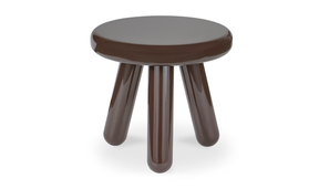 Joy Accent Table Dark Brown Lacquer by Moe's Home at Eve Furniture
