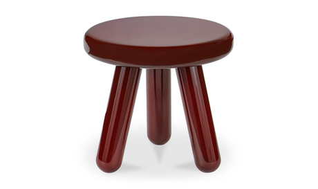 Joy Accent Table Deep Red Lacquer by Moe's Home at Eve Furniture