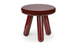 Joy Accent Table Deep Red Lacquer by Moe's Home at Eve Furniture