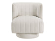 Joyce Beige Swivel Chair by Homelegance at Eve Furniture
