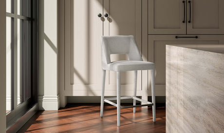 Joyce Counter Stool Beige by Moe's Home at Eve Furniture