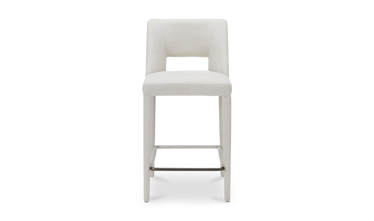 Joyce Counter Stool Beige by Moe's Home at Eve Furniture