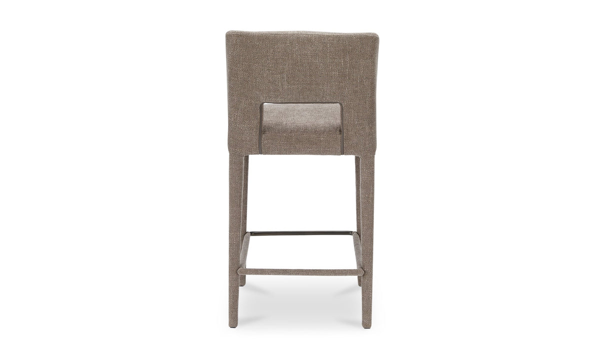 Joyce Counter Stool Light Brown by Moe's Home at Eve Furniture