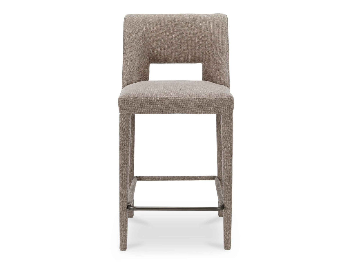 Joyce Light Brown Counter Stool