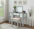 Joyce Silver Vanity with Stool by Furniture of America at Eve Furniture