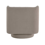Joyce Taupe Swivel Chair by Homelegance at Eve Furniture