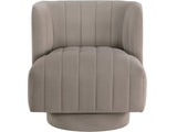 Joyce Taupe Swivel Chair by Homelegance at Eve Furniture
