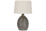 Joyelle Gray Table Lamp by Ashley at Eve Furniture