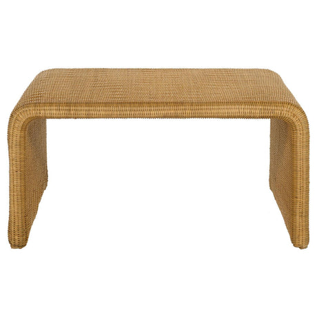 Juanita Natural Square Rattan Coffee Table by Coaster at Eve Furniture