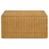 Juanita Natural Square Rattan Coffee Table by Coaster at Eve Furniture